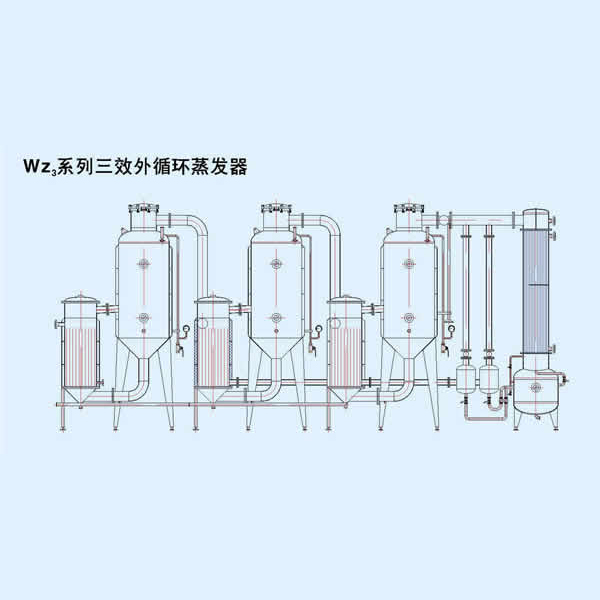 WZ3系列三效外循环蒸发器